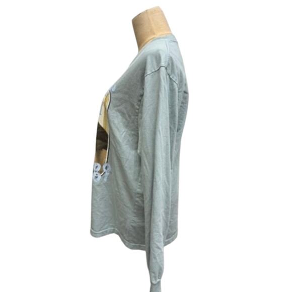 "TAYLOR SWIFT" 1989 Long Sleeve Blue T-Shirt SZ M Taylor's Version Concert - Picture 2 of 10